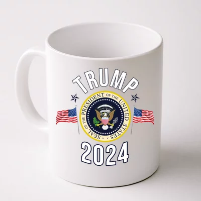 Trump Coffee Mug/ President Donald Trump Mug/ Trump Presidential Seal Mug/  Trump MAGA Mug/ President Trump Coffee Cup 