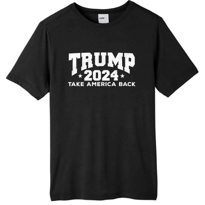 Donald Trump 2024 Take America Back ChromaSoft Performance T-Shirt