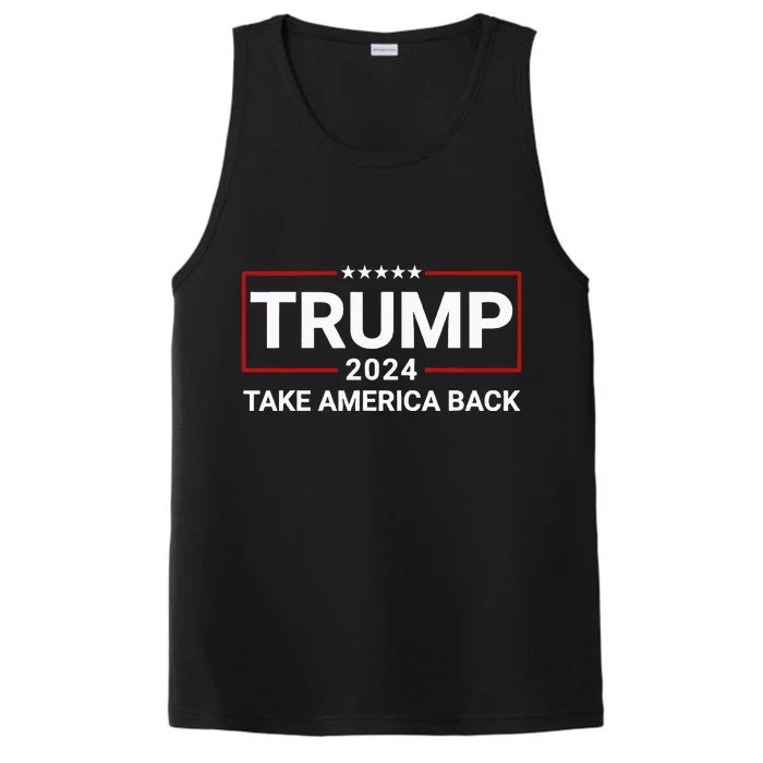 Donald Trump 2024 Take America Back Election The Return Performance Tank