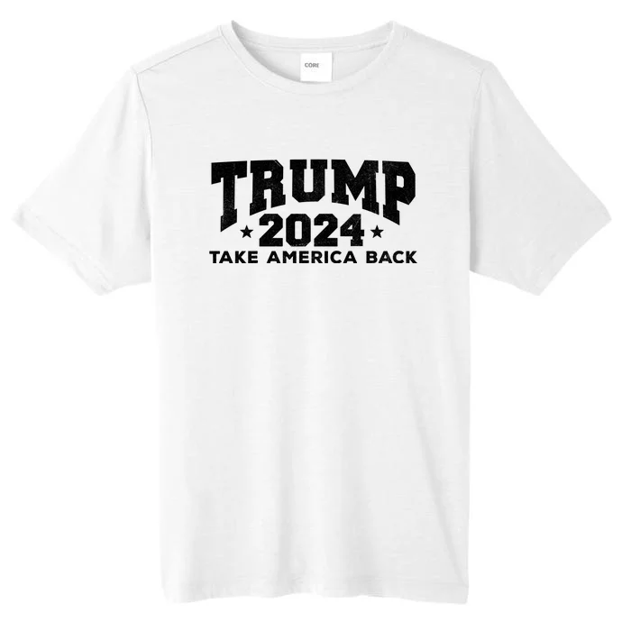 Donald Trump 2024 Take America Back ChromaSoft Performance T-Shirt