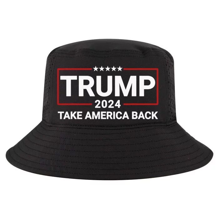 Donald Trump 2024 Take America Back Election - The Return Cool Comfort Performance Bucket Hat