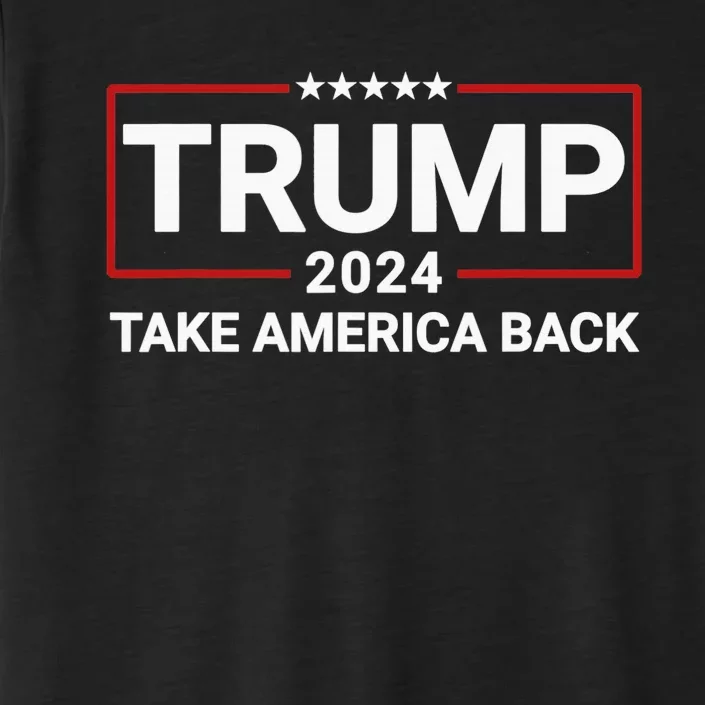 Donald Trump 2024 Take America Back Election - The Return ChromaSoft Performance T-Shirt