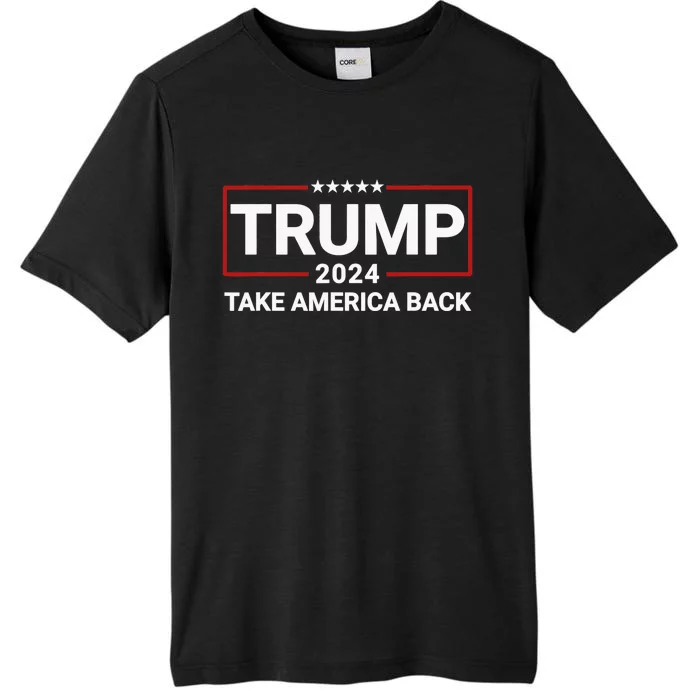 Donald Trump 2024 Take America Back Election - The Return ChromaSoft Performance T-Shirt