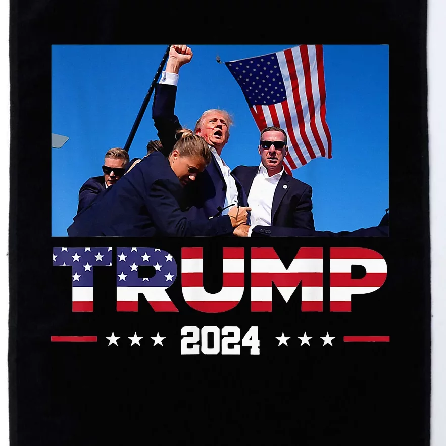 Donald Trump 2024 Survived Shot At Election Rally Platinum Collection Golf Towel