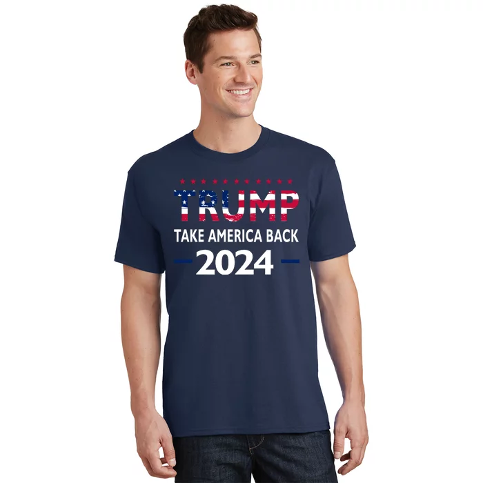 Donald Trump 2024 Take America Back Election The Return T-Shirt