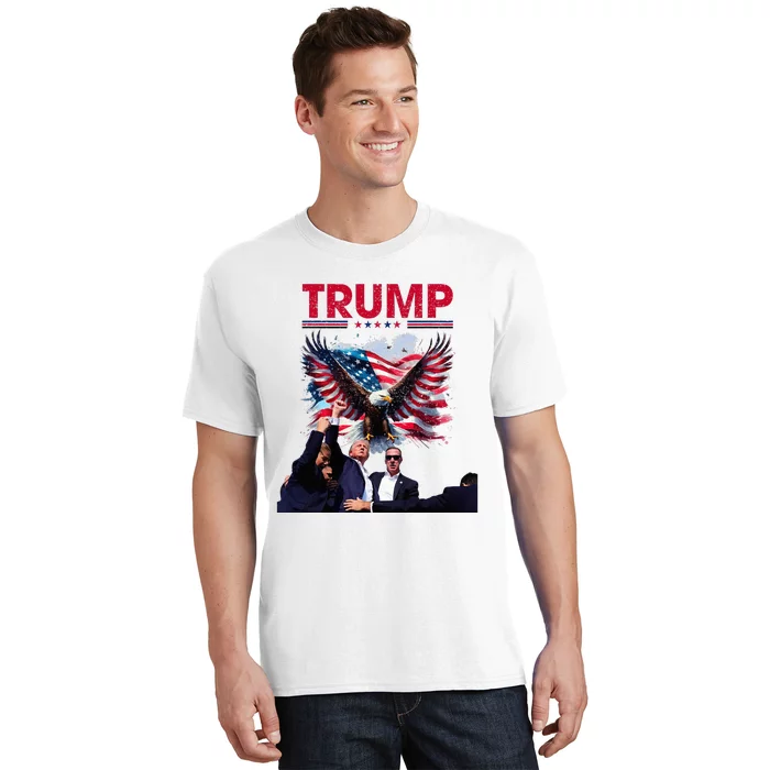 Donald Trump 2024 Survived Shot At Election Rally T-Shirt