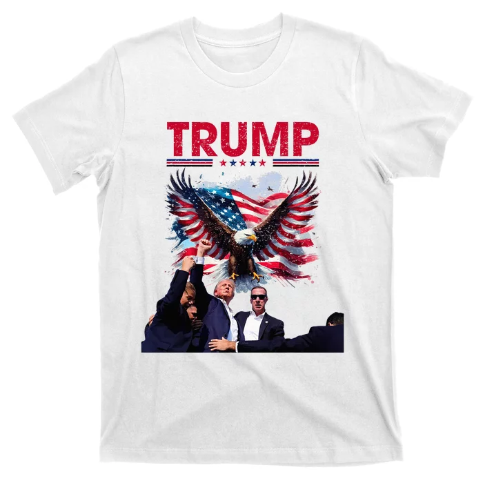 Donald Trump 2024 Survived Shot At Election Rally T-Shirt