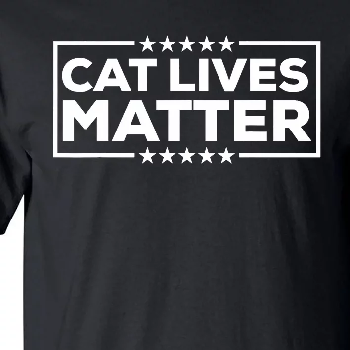 Donald Trump 2024 Cats Cat Lives Matter Trump Tall T-Shirt