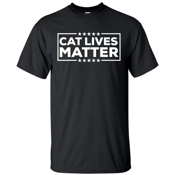 Donald Trump 2024 Cats Cat Lives Matter Trump Tall T-Shirt