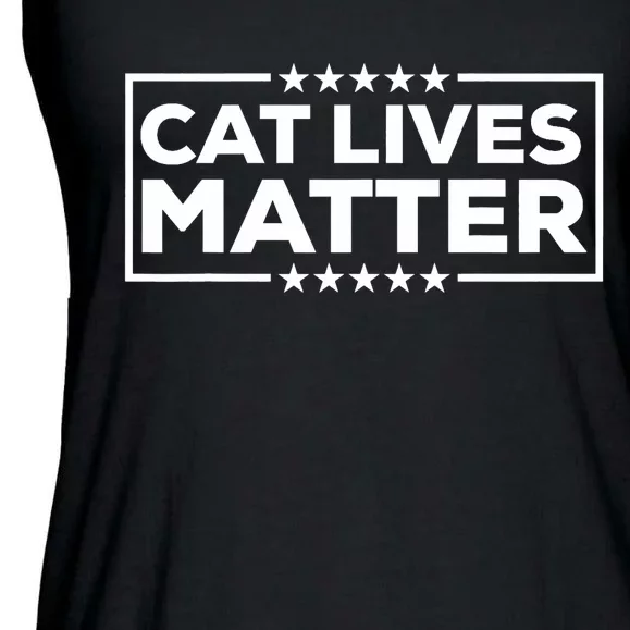 Donald Trump 2024 Cats Cat Lives Matter Trump Ladies Essential Flowy Tank