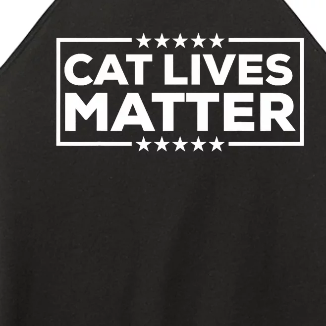 Donald Trump 2024 Cats Cat Lives Matter Trump Women’s Perfect Tri Rocker Tank