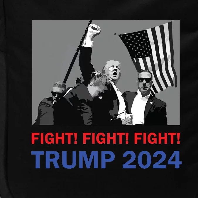 Donald Trump 2024 Fight Fight Fight Donald Trump Fist Pump Impact Tech Backpack