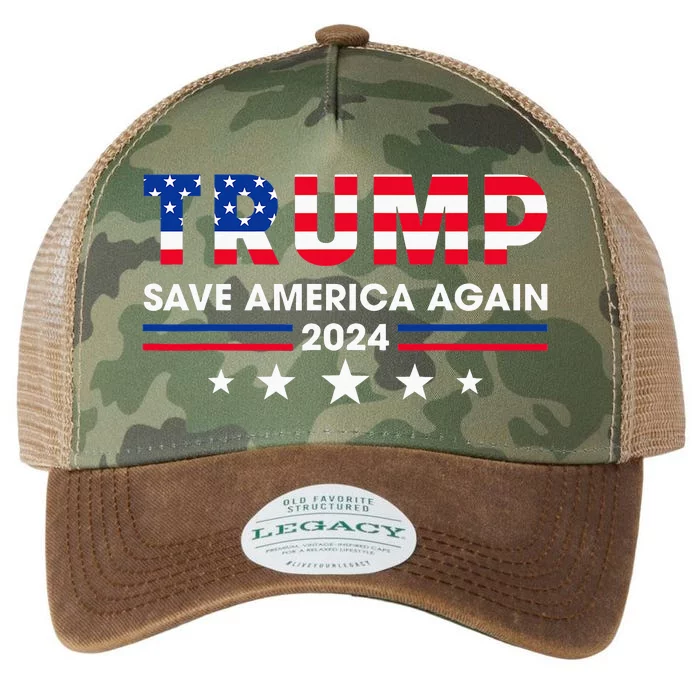 Donald Trump 2024 Take America Back Election The Return Legacy Tie Dye Trucker Hat