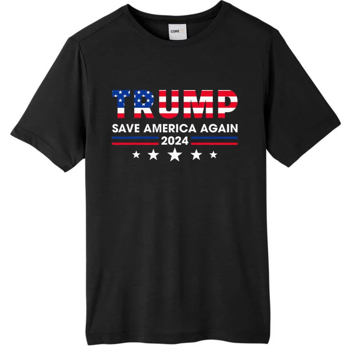 Donald Trump 2024 Take America Back Election The Return ChromaSoft Performance T-Shirt