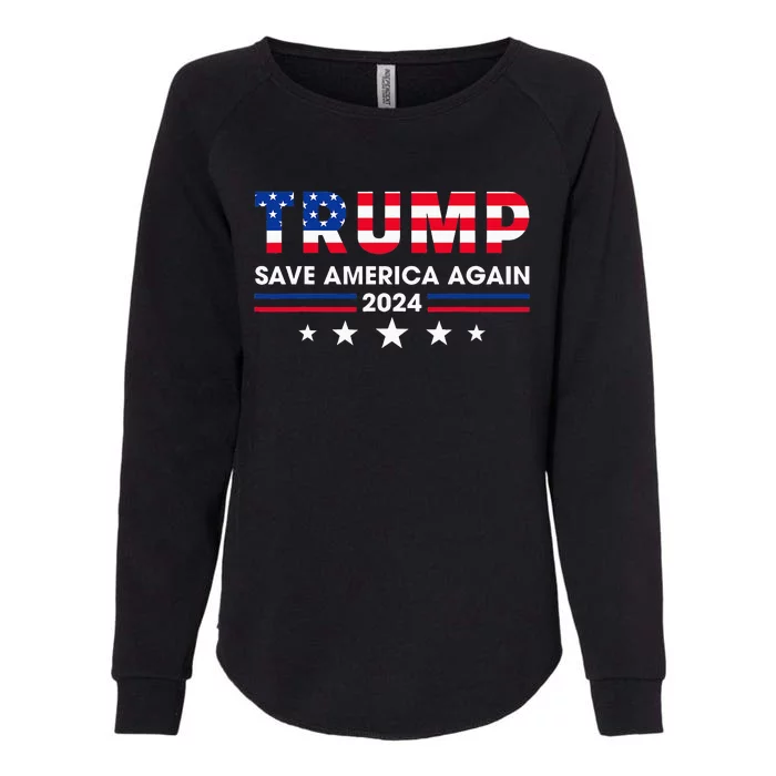 Donald Trump 2024 Take America Back Election The Return Womens California Wash Sweatshirt