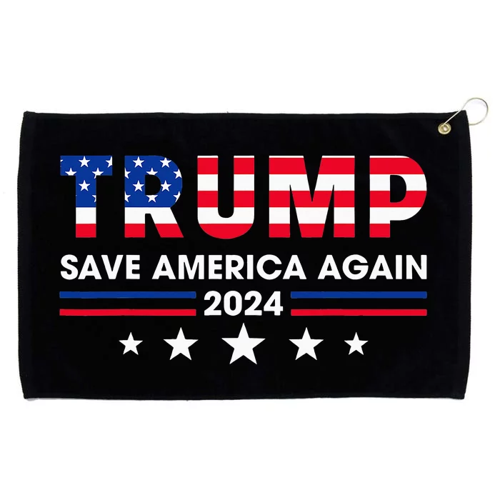 Donald Trump 2024 Take America Back Election The Return Grommeted Golf Towel