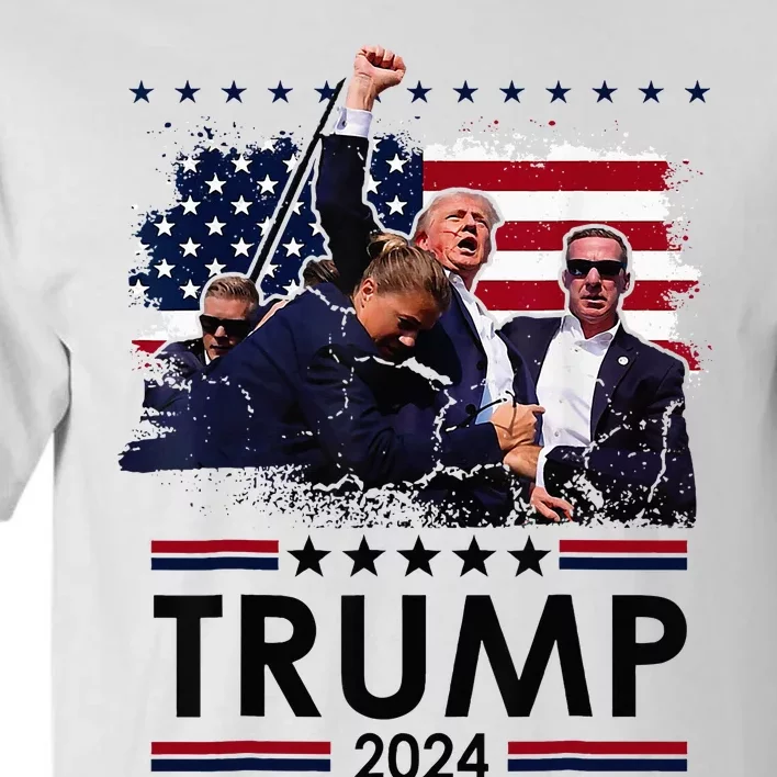 Donald Trump 2024 Survived Shot At Election Rally Tall T-Shirt