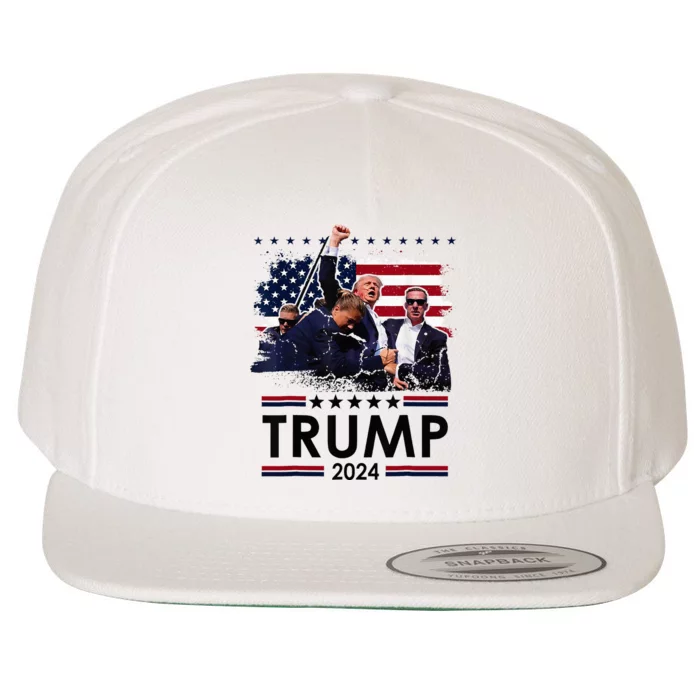 Donald Trump 2024 Survived Shot At Election Rally Wool Snapback Cap