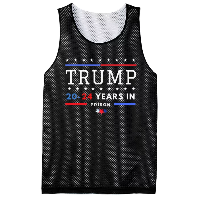 Donald Trump 20 24 Years In Prison Mesh Reversible Basketball Jersey Tank