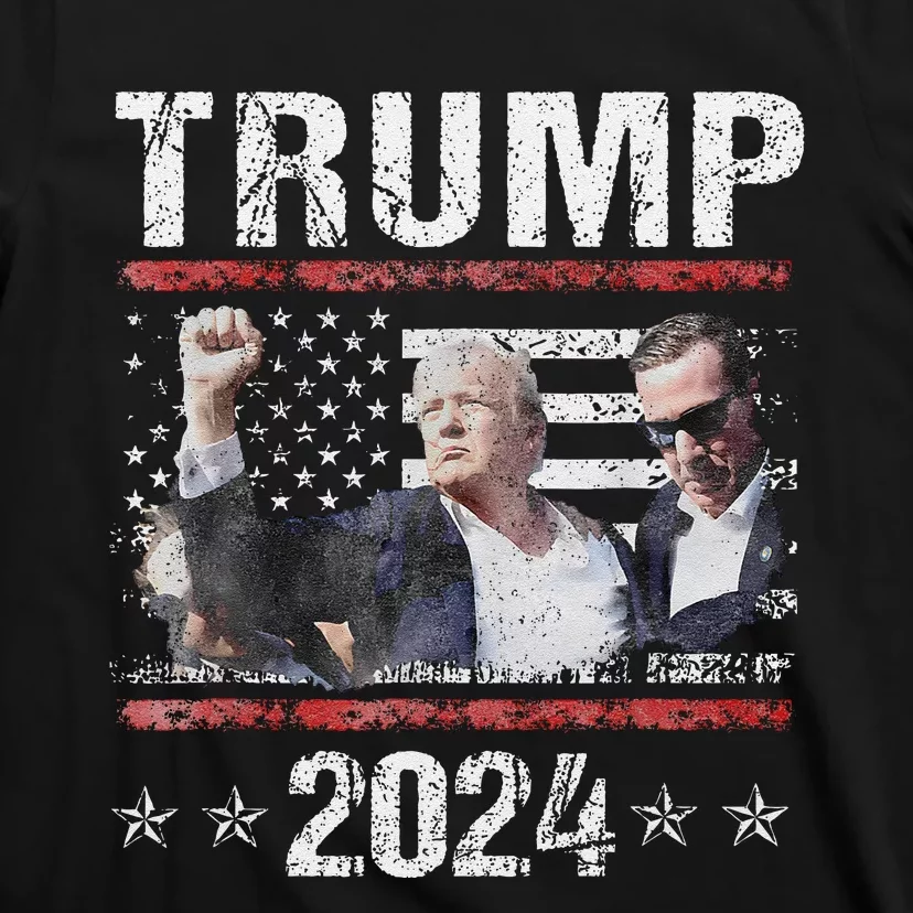 Donald Trump 2024 Survived Shot At Election Rally T-Shirt