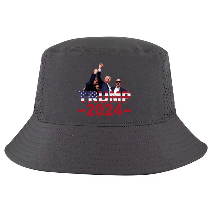 Donald Trump 2024 Escaped Shot At Election Rally Cool Comfort Performance Bucket Hat