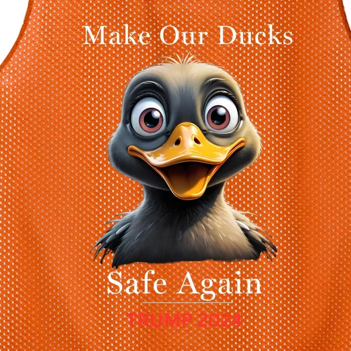 Donald Trump 2024 Funny Duck Conservative Maga Mesh Reversible Basketball Jersey Tank