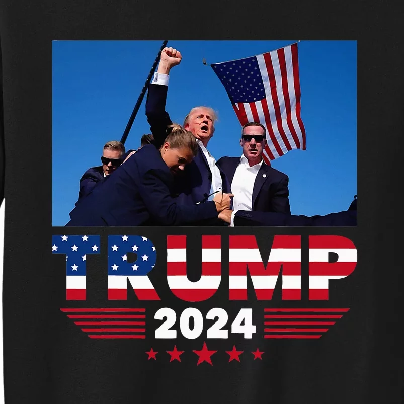 Donald Trump 2024 Survived Shot At Election Rally Tall Sweatshirt