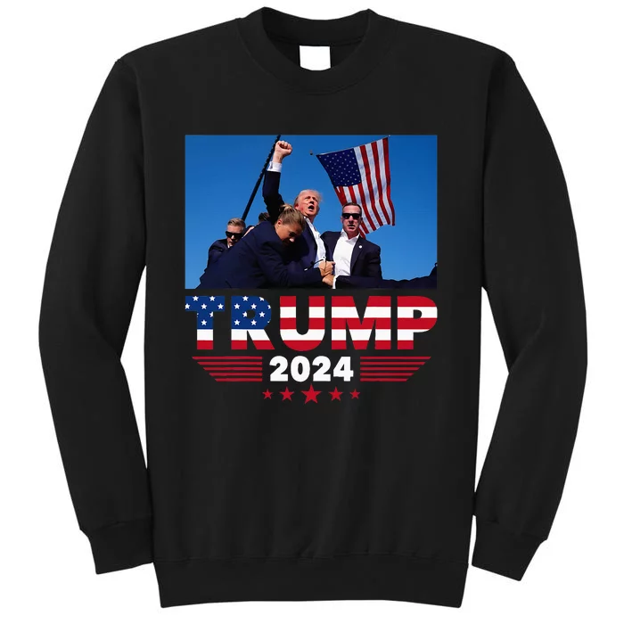 Donald Trump 2024 Survived Shot At Election Rally Tall Sweatshirt