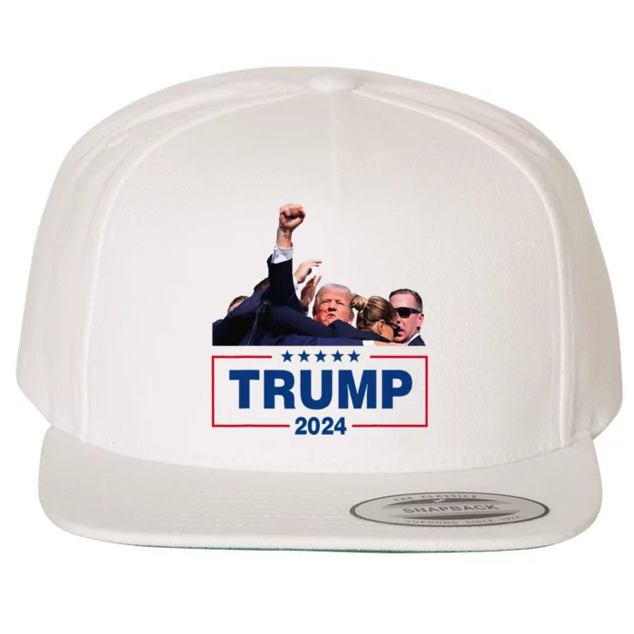 Donald Trump 2024 Survived Shot At Election Rally Wool Snapback Cap