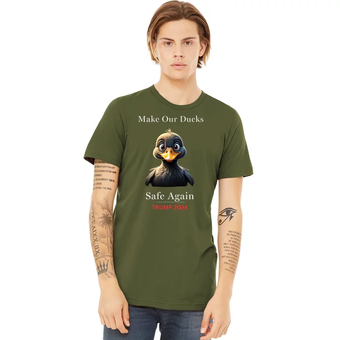 Donald Trump 2024 Funny Duck Conservative Maga Premium T-Shirt