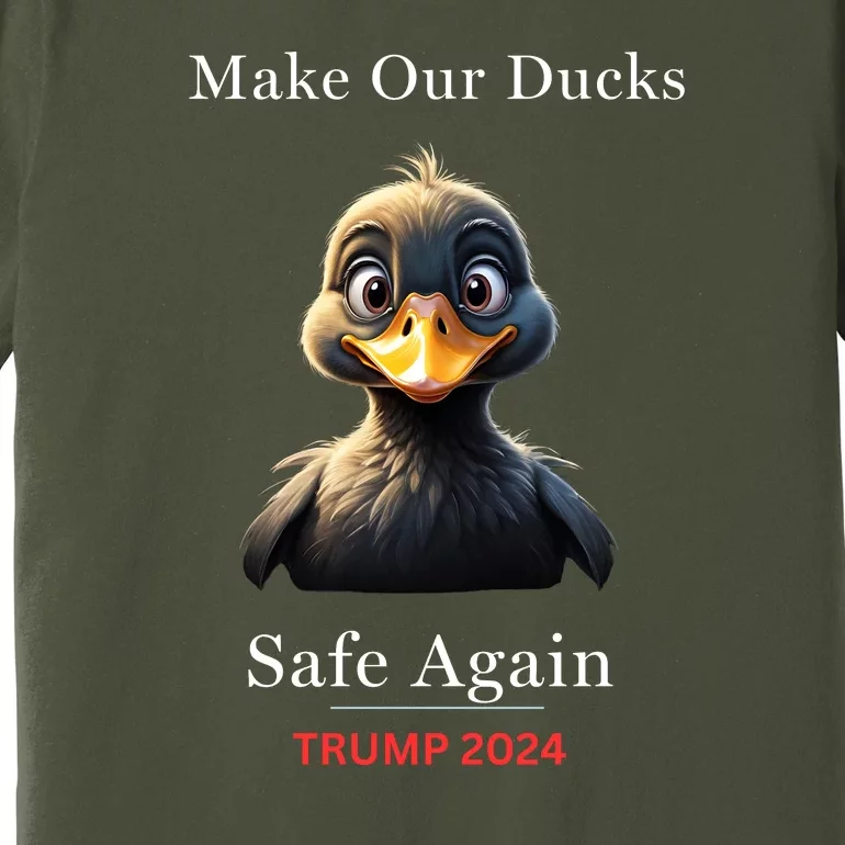 Donald Trump 2024 Funny Duck Conservative Maga Premium T-Shirt