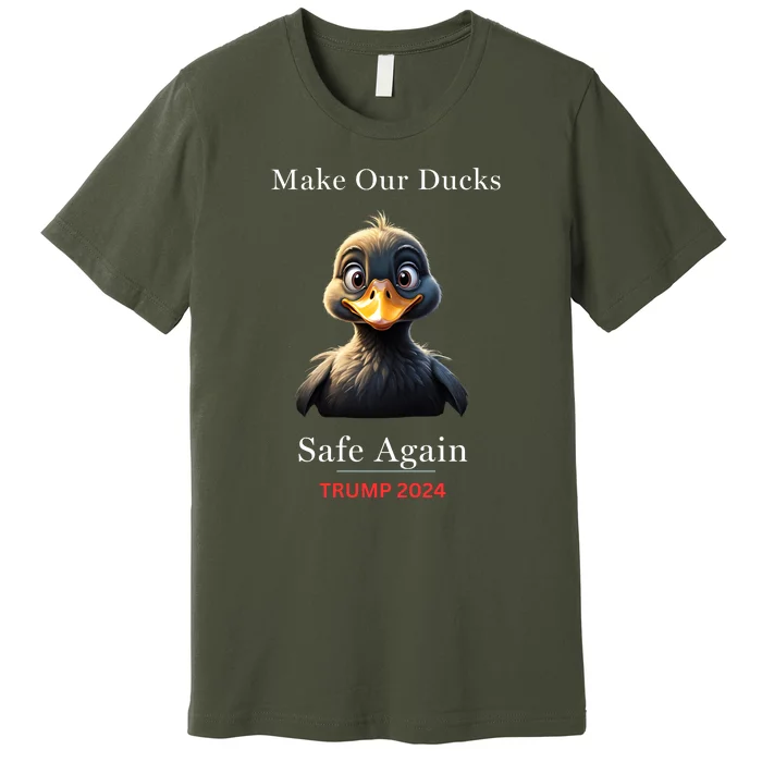 Donald Trump 2024 Funny Duck Conservative Maga Premium T-Shirt