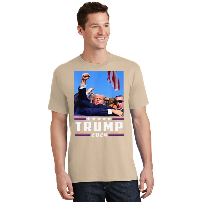 Donald Trump 2024 Survived Shot At Election Rally T-Shirt