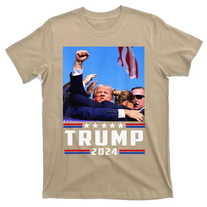 Donald Trump 2024 Survived Shot At Election Rally T-Shirt