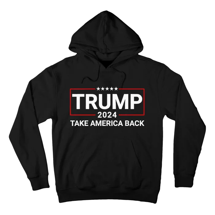 Donald Trump 2024 Take America Back Election The Return Hoodie