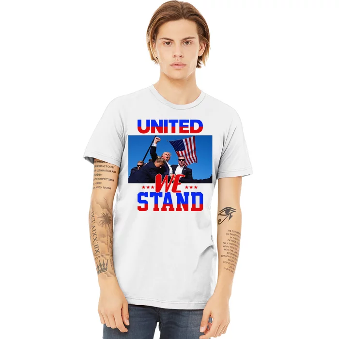 Donald Trump 2024 Survived Shot At Election Rally Premium T-Shirt