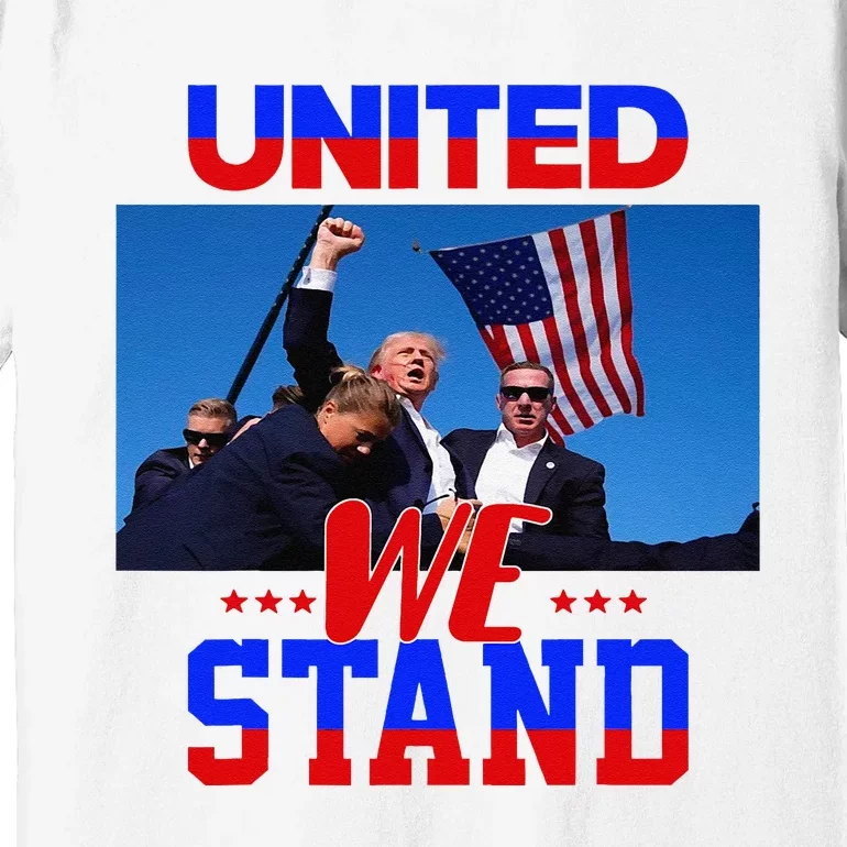 Donald Trump 2024 Survived Shot At Election Rally Premium T-Shirt