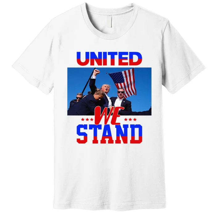 Donald Trump 2024 Survived Shot At Election Rally Premium T-Shirt