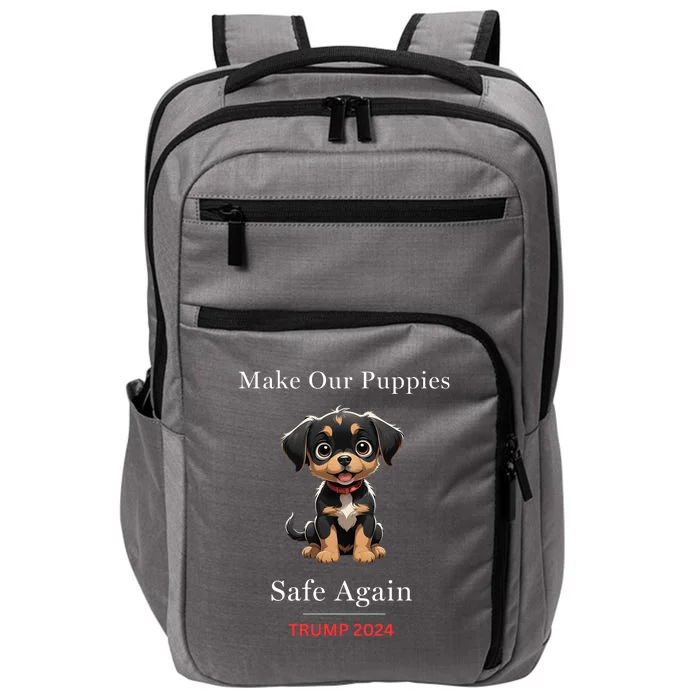 Donald Trump 2024 Funny Dog Conservative Maga Impact Tech Backpack