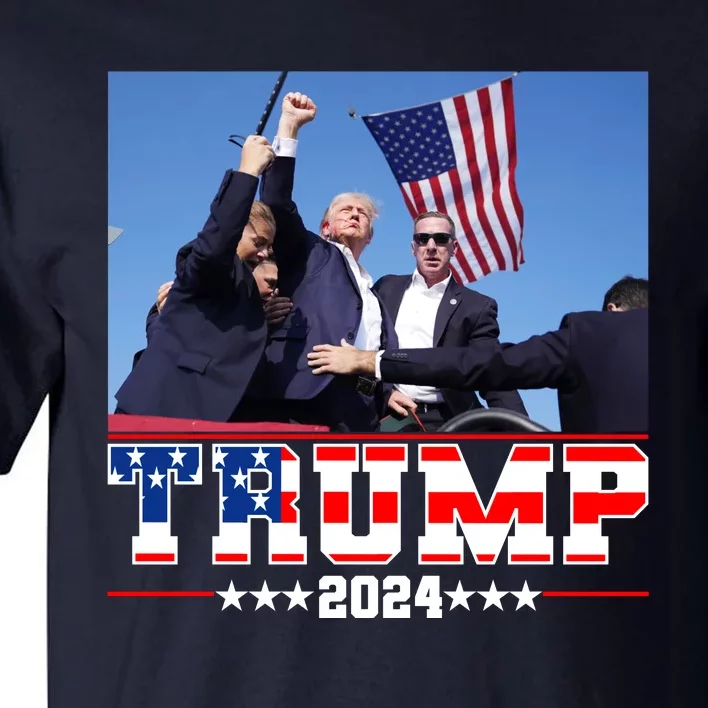 Donald Trump 2024 Survived Shot At Election Rally Usa Tall T-Shirt