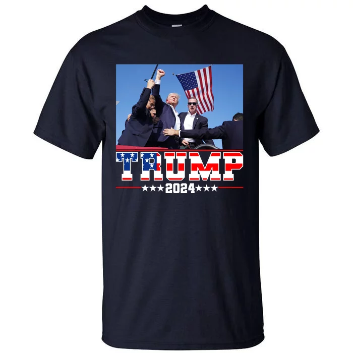 Donald Trump 2024 Survived Shot At Election Rally Usa Tall T-Shirt