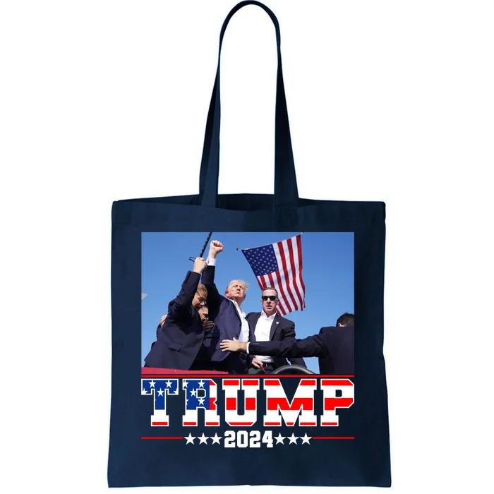 Donald Trump 2024 Survived Shot At Election Rally Usa Tote Bag