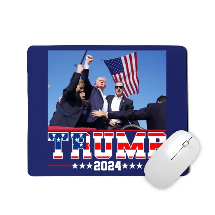 Donald Trump 2024 Survived Shot At Election Rally Usa Mousepad