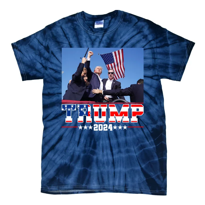 Donald Trump 2024 Survived Shot At Election Rally Usa Tie-Dye T-Shirt