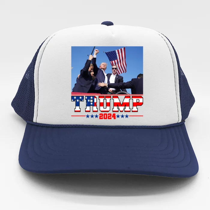 Donald Trump 2024 Survived Shot At Election Rally Usa Trucker Hat