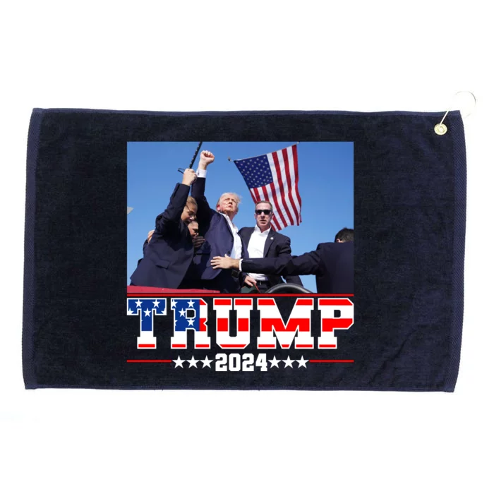 Donald Trump 2024 Survived Shot At Election Rally Usa Grommeted Golf Towel