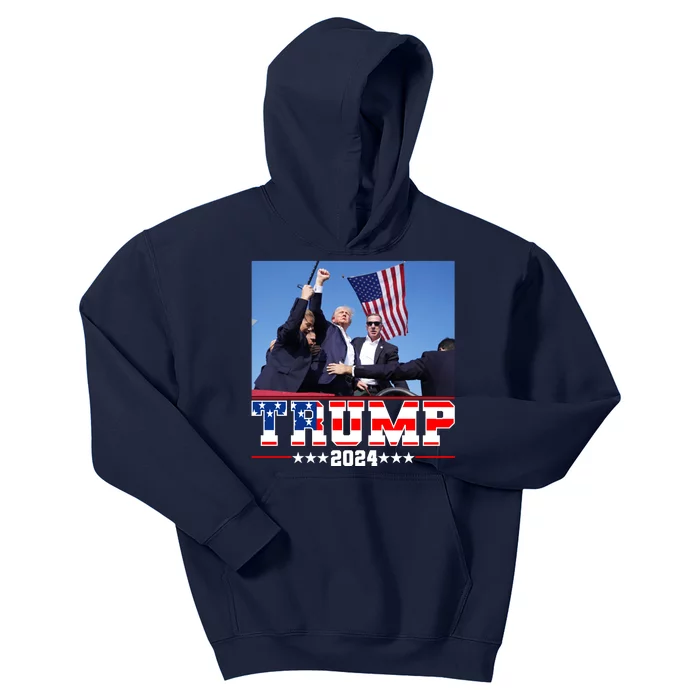 Donald Trump 2024 Survived Shot At Election Rally Usa Kids Hoodie