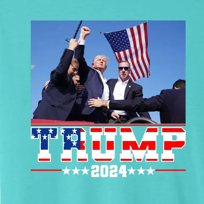 Donald Trump 2024 Survived Shot At Election Rally Usa ChromaSoft Performance T-Shirt