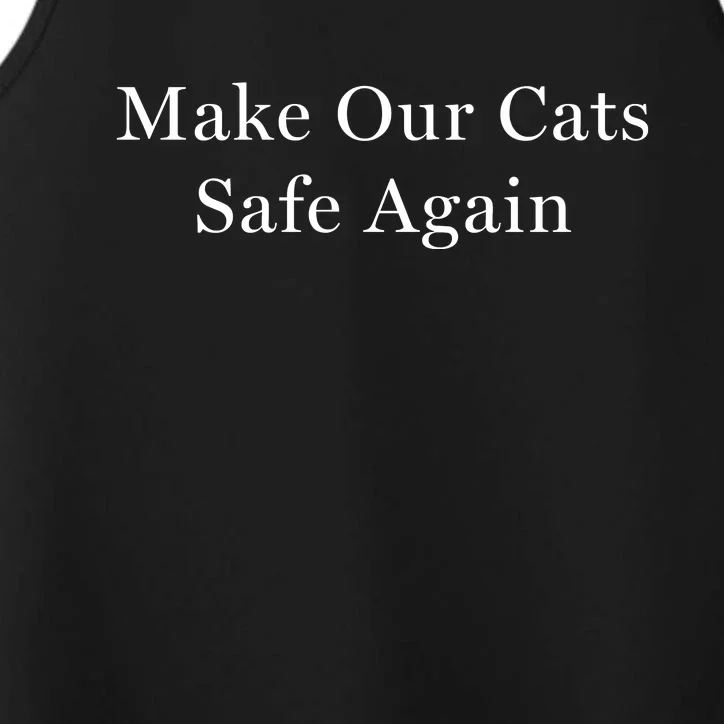 Donald Trump 2024 Funny Cat Conservative Maga Performance Tank