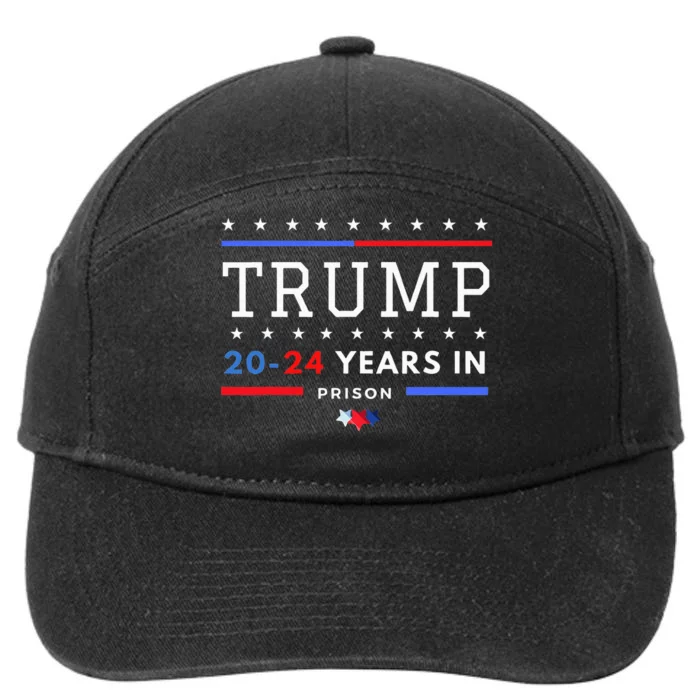 Donald Trump 20 24 Years In Prison 7-Panel Snapback Hat